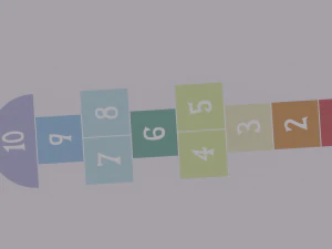 Hopscotch 3D Model