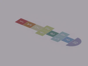 Hopscotch 3D Model