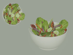 Tigela de Salada Modelo 3D
