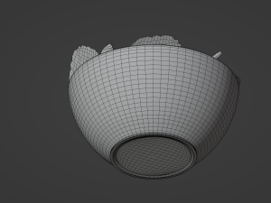 Bowl of Salad Modelo 3D