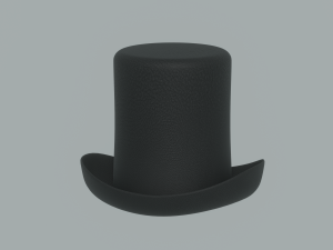 Top Hat 3D 모델