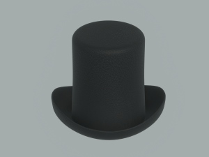 Top Hat 3D 모델