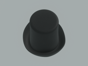 Top Hat 3D 모델