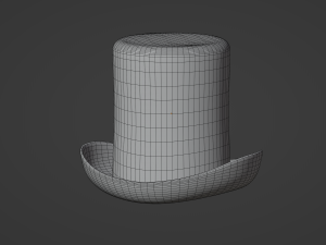 Top Hat 3D 모델