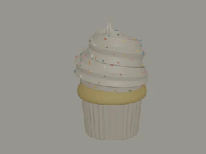 Cupcake 3D Model