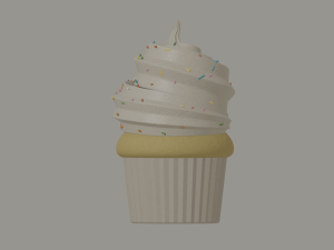 Cupcake Modello 3D