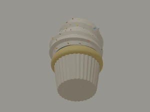 Cupcake 3D Model