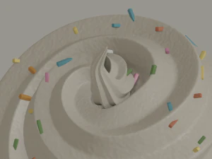 Cupcake 3D Model