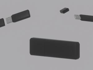 Usb Flash Drive Model 3D