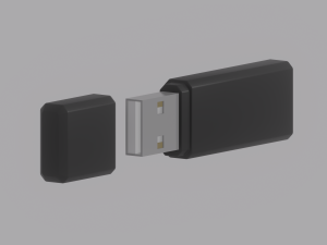 Usb Flash Drive 3D Model