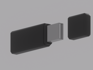 Usb Flash Drive 3D Model