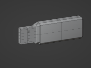 Usb Flash Drive 3D Model