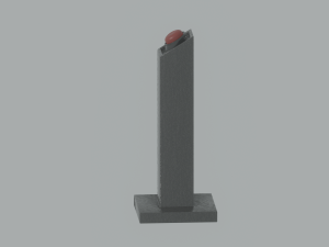 Pedestal Button 3D Model