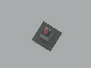 Pedestal Button 3D Model