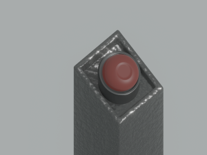 Pedestal Button 3D Model