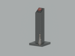 Pedestal Button 3D Model