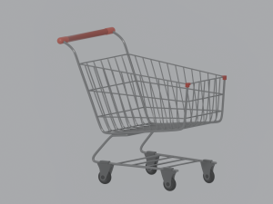 Shopping Cart 3D मॉडल