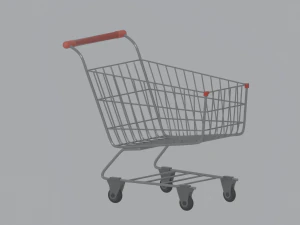 Shopping Cart 3D Model