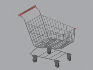 Shopping Cart 3D मॉडल