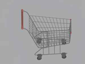 Shopping Cart 3D Model