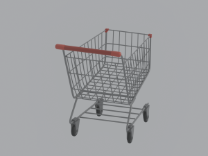 Shopping Cart 3D मॉडल