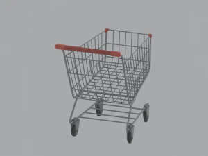 Shopping Cart 3D Model