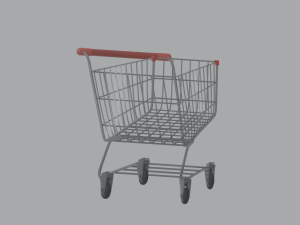 Shopping Cart 3D मॉडल