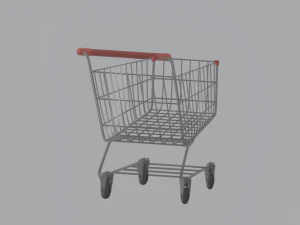 Shopping Cart 3D Model