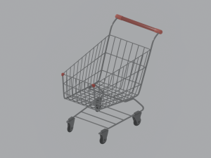 Shopping Cart 3D मॉडल