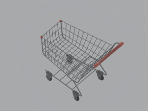 Shopping Cart 3D Model