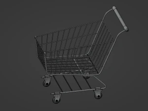 Shopping Cart 3D Model
