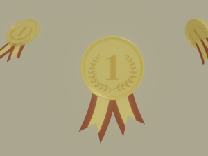 Gold Medal 3D-Modell
