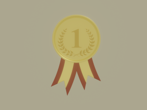 Gold Medal Modèle 3D