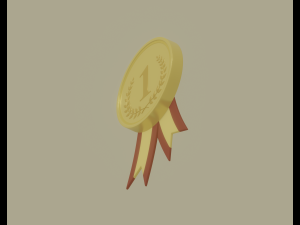 Gold Medal Modèle 3D