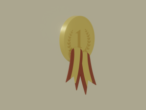 Gold Medal Modèle 3D
