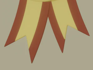 Gold Medal 3D Model