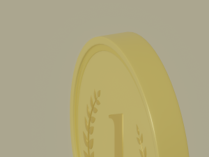 Gold Medal Modèle 3D