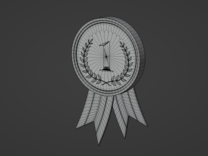 Gold Medal Modèle 3D