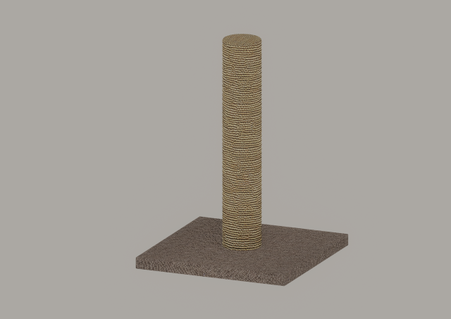 Cat Scratcher 3D 모델 .c4d .max .obj .3ds .fbx .stl .blend 