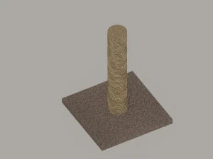 Cat Scratcher 3D Model