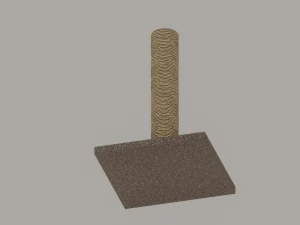 Cat Scratcher 3D Model