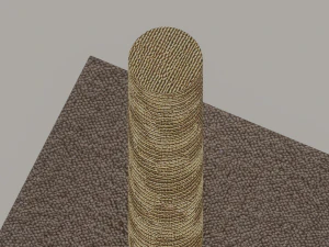 Cat Scratcher 3D Model