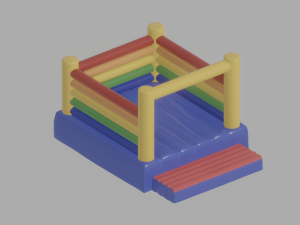 Bouncy Castle 3D Model