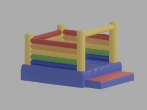 Bouncy Castle 3D Model