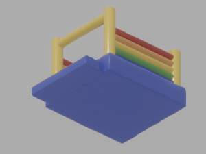 Bouncy Castle 3D Model