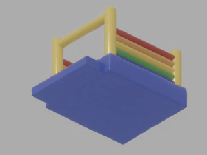 Bouncy Castle 3D Model