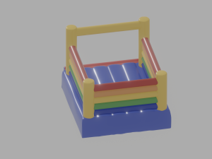 Bouncy Castle 3D Model