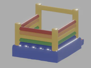 Bouncy Castle 3D Model