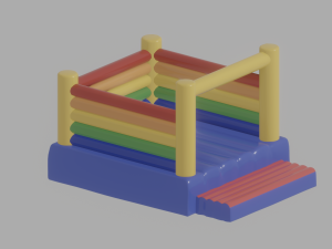 Bouncy Castle 3D Model