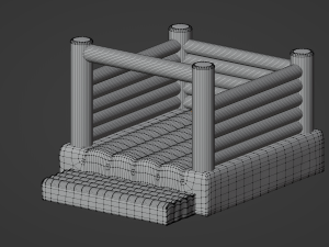 Bouncy Castle 3D Model